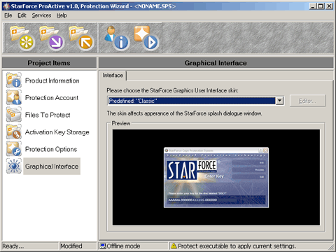 StarForce ProActive SN100 Screenshot